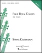 Four Royal Dances Orchestra sheet music cover